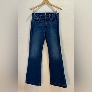 7 FOR ALL MANKIND * DOJO Bootcut Jeans * SZ 29 * color: Melrose